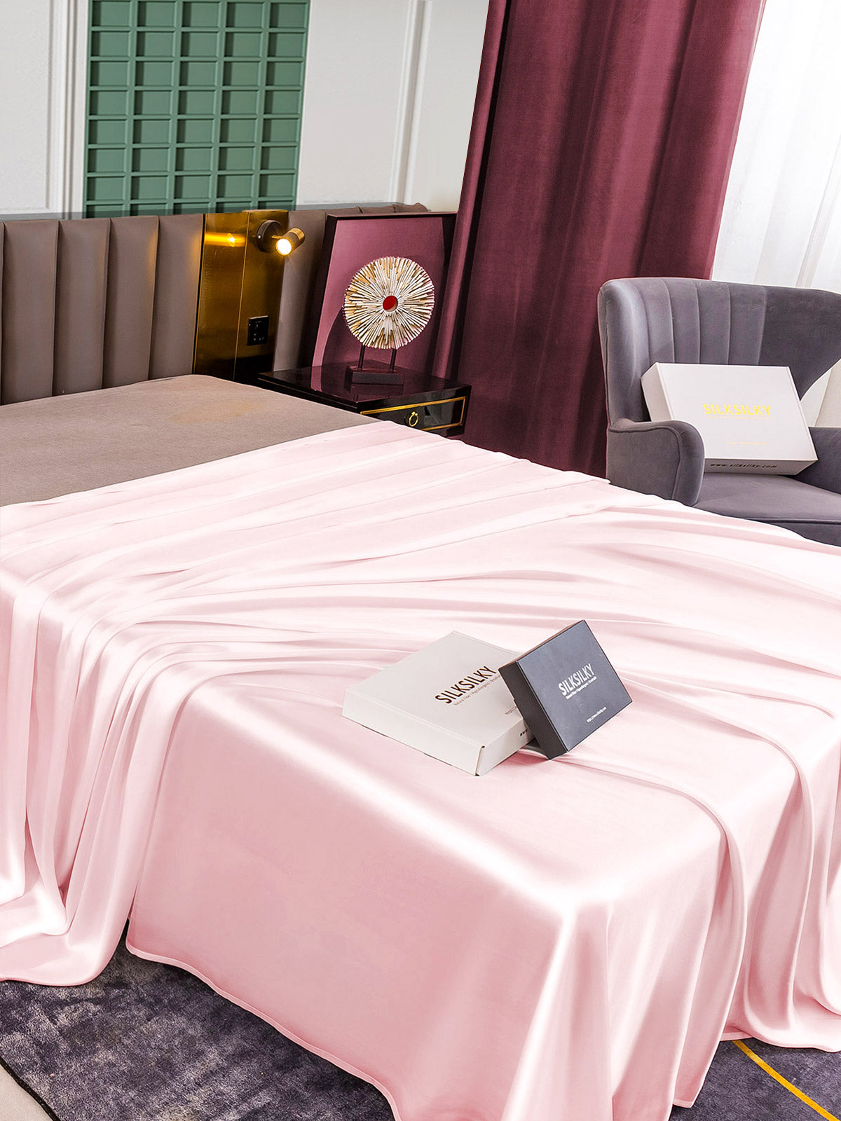 [Rosa] SilkSilky-NO 25Momme Sheet 003