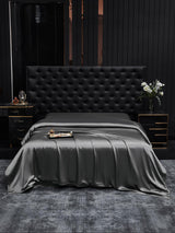[Mørkegrå] SilkSilky-NO 19Momme Duvet Covers 002