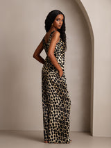 [Leopard] SilkSilky-NO Camisole Set 002,