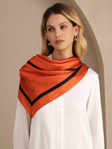 [Oransje Firkant] SilkSilky-NO Scarf 004