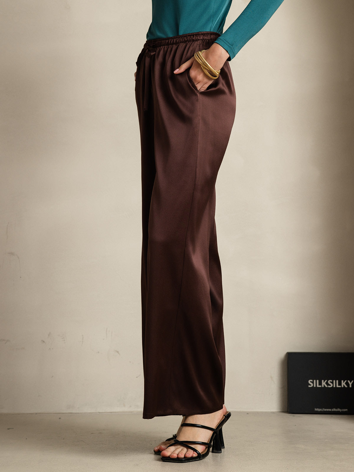 [Kaffe] SilkSilky-NO Womens Pants 005