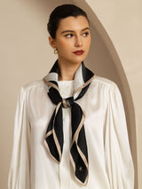 [P106] SilkSilky-NO Pure Silk Scarf 004