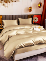 [Beige] SilkSilky-NO 19Momme Bedding Set 004