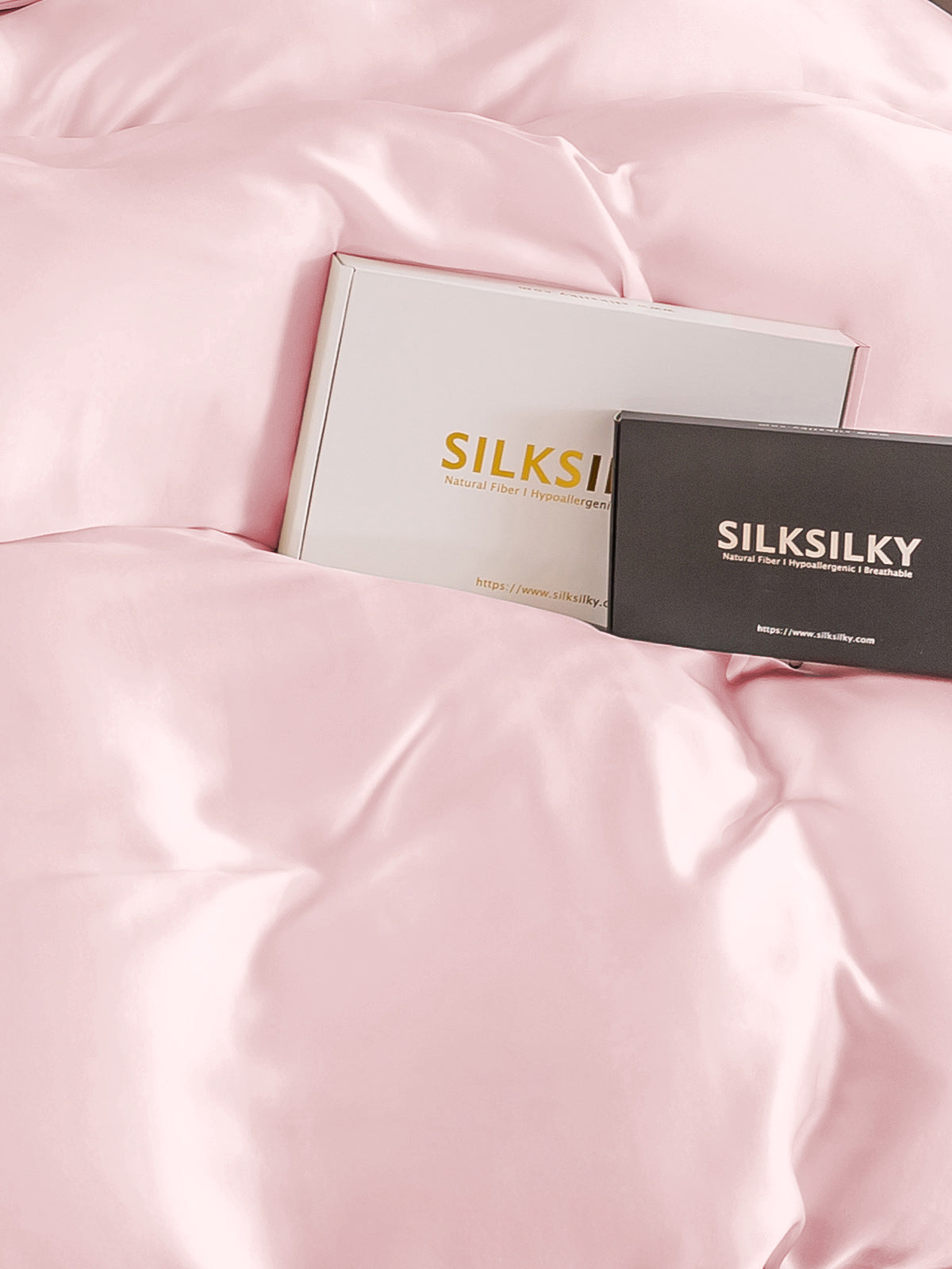 [Rosa] SilkSilky-NO 19Momme Duvet Cover 004