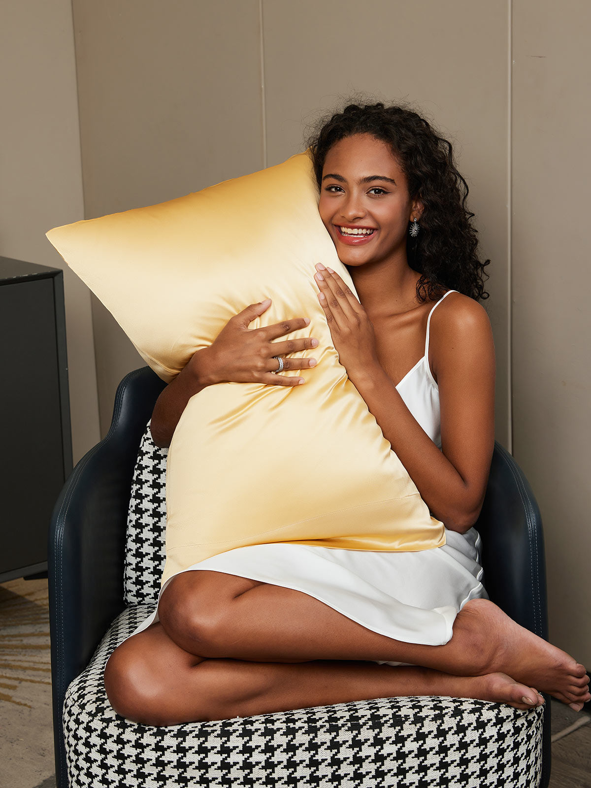 [Champagne] SilkSilky-NO 22Momme Pillowcase 004