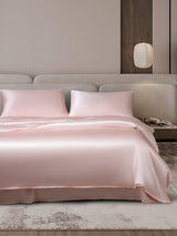 [Rosa] SilkSilky-NO 22Momme Sengesett 001