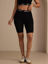 [Svart] SilkSilky-NO Womens Shorts 005