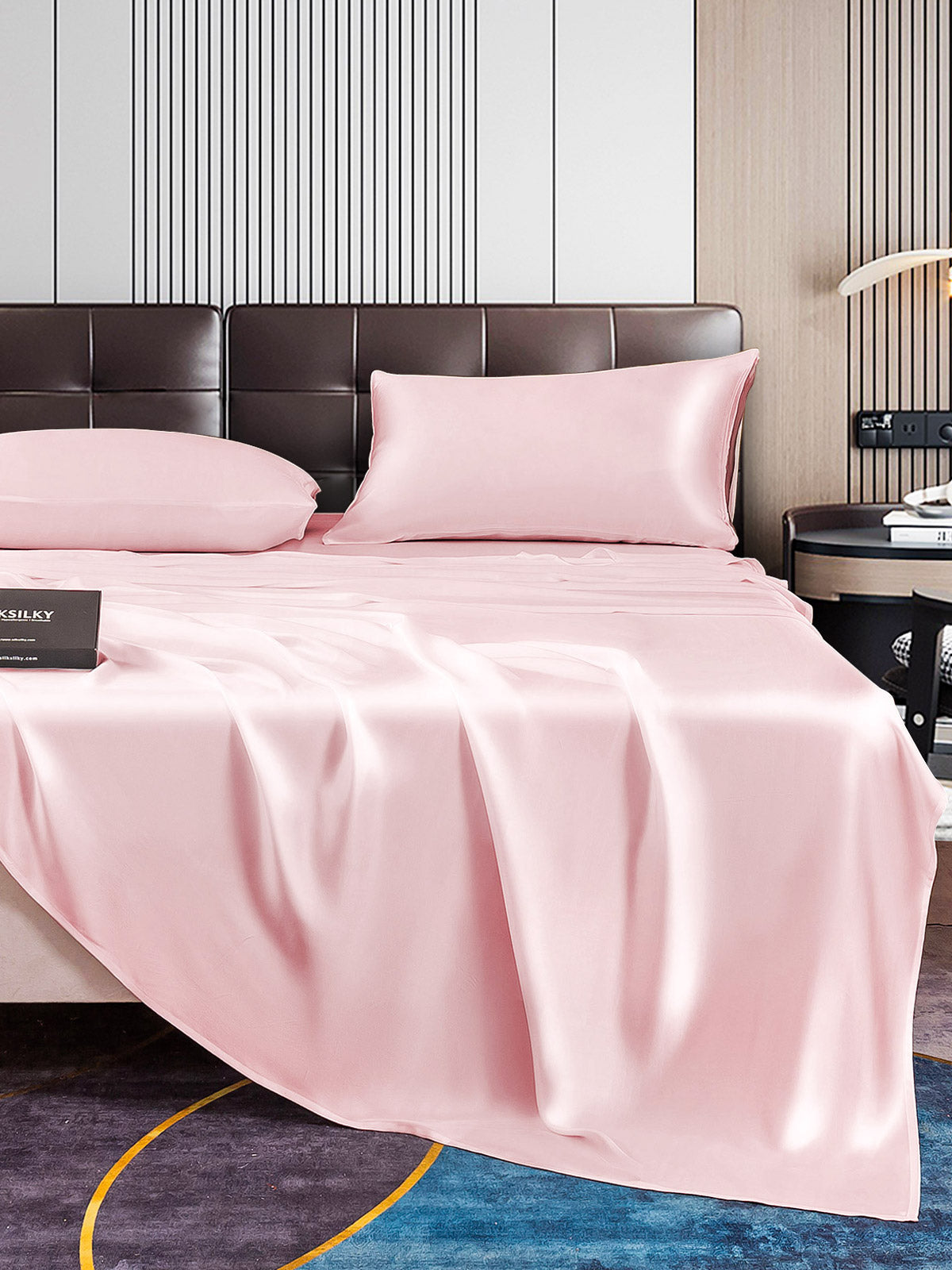 [Rosa] SilkSilky-NO 22Momme Bedding Set 006