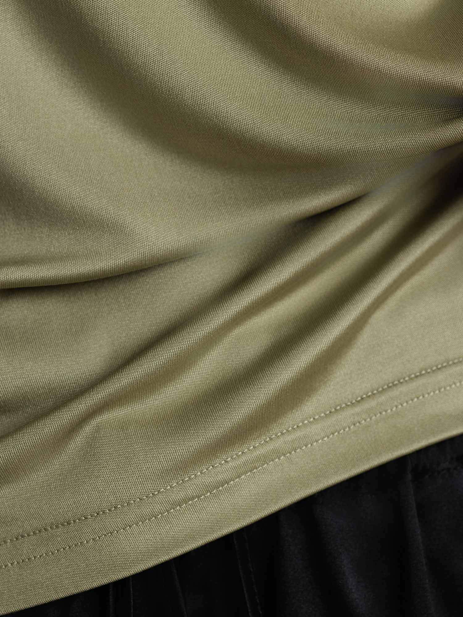 [Tørket Urte] SilkSilky-NO Silke Womens T-Shirt 005
