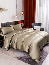 [Kaki] SilkSilky-NO 19Momme Bedding Set 006