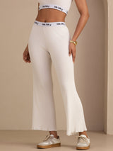 [Hvit] SilkSilky-NO Womens Pants 005