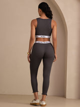 [Grå] SilkSilky-NO Womens Pants 002