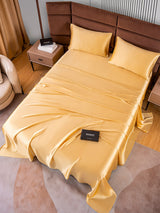 [Champagne] SilkSilky-NO 22Momme Bedding Set 005,