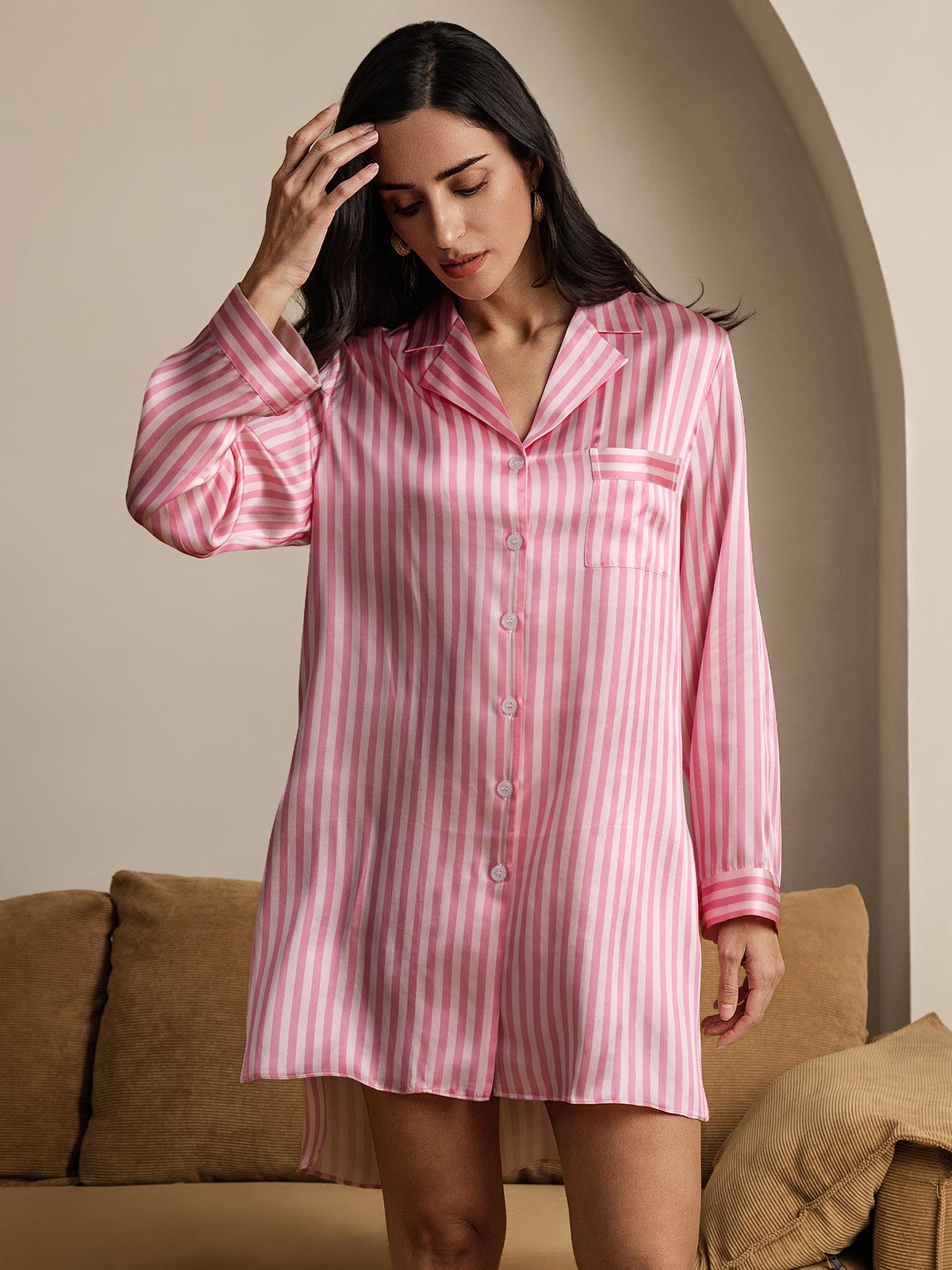 [Rosa] SilkSilky-NO Nightshirt 005
