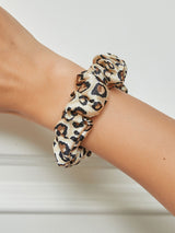 [Leopard] SilkSilky-NO Scrunchie 001