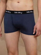 [Mørke blå] SilkSilky-NO Mens Underwear 003