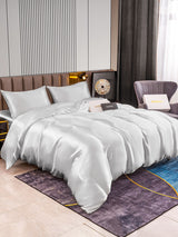 [Sølv] SilkSilky-NO 22Momme Bedding Set 002,