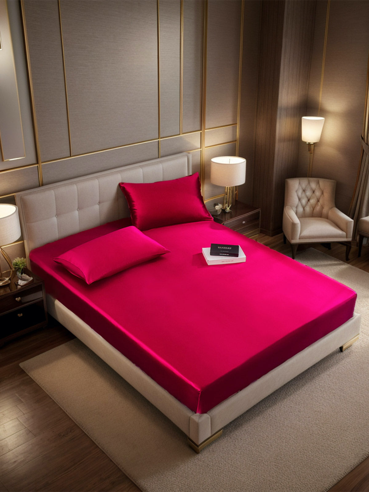 [Vin] SilkSilky-NO 19Momme Bedding Set 001