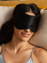 [Svart] SilkSilky-NO Silke Eye Mask 001