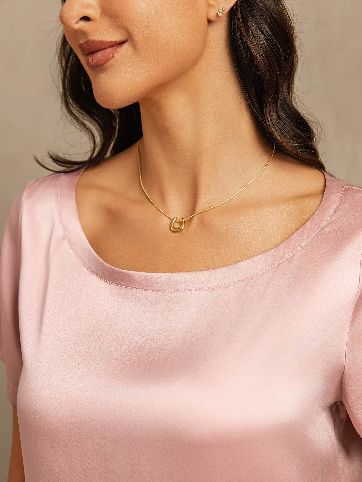 [Ferskenhud] SilkSilky-NO 19Momme Silke Womens Pajamas 004