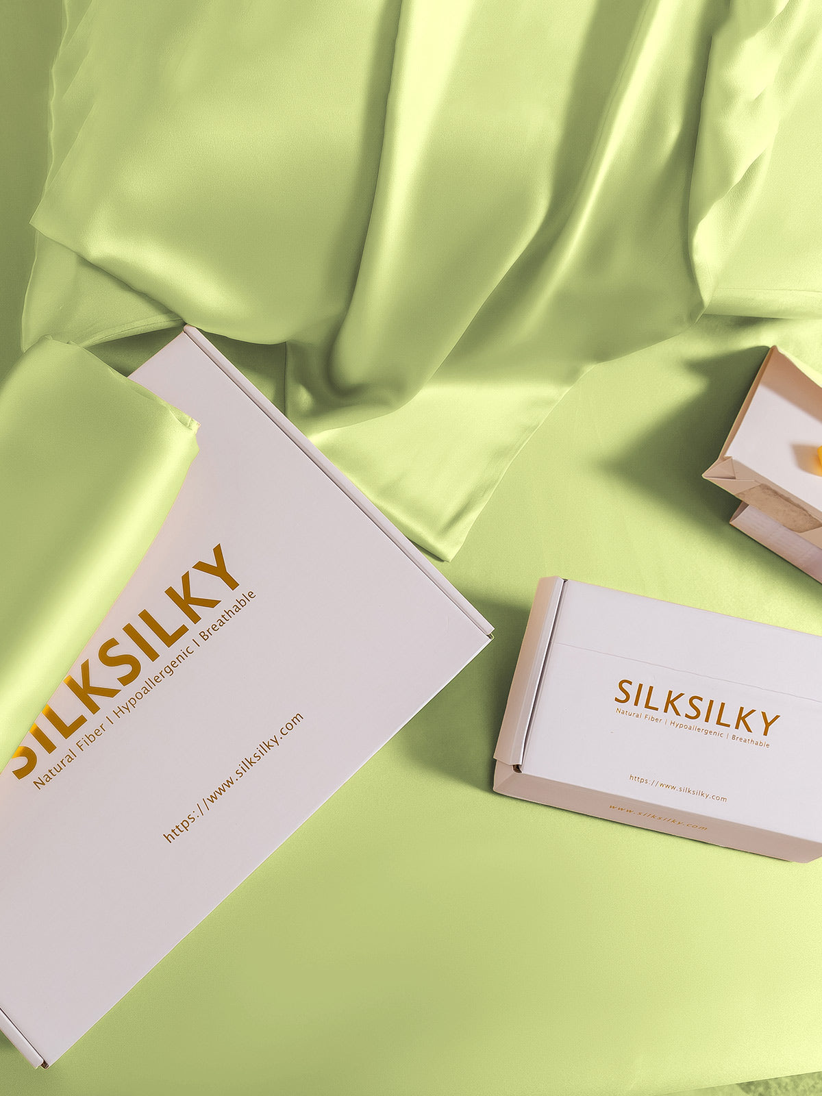 [Mintgrønn] SilkSilky-NO 19Momme Pillowcase 006