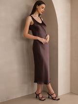 [Kaffe] SilkSilky-NO Sleeveless Kjole 004