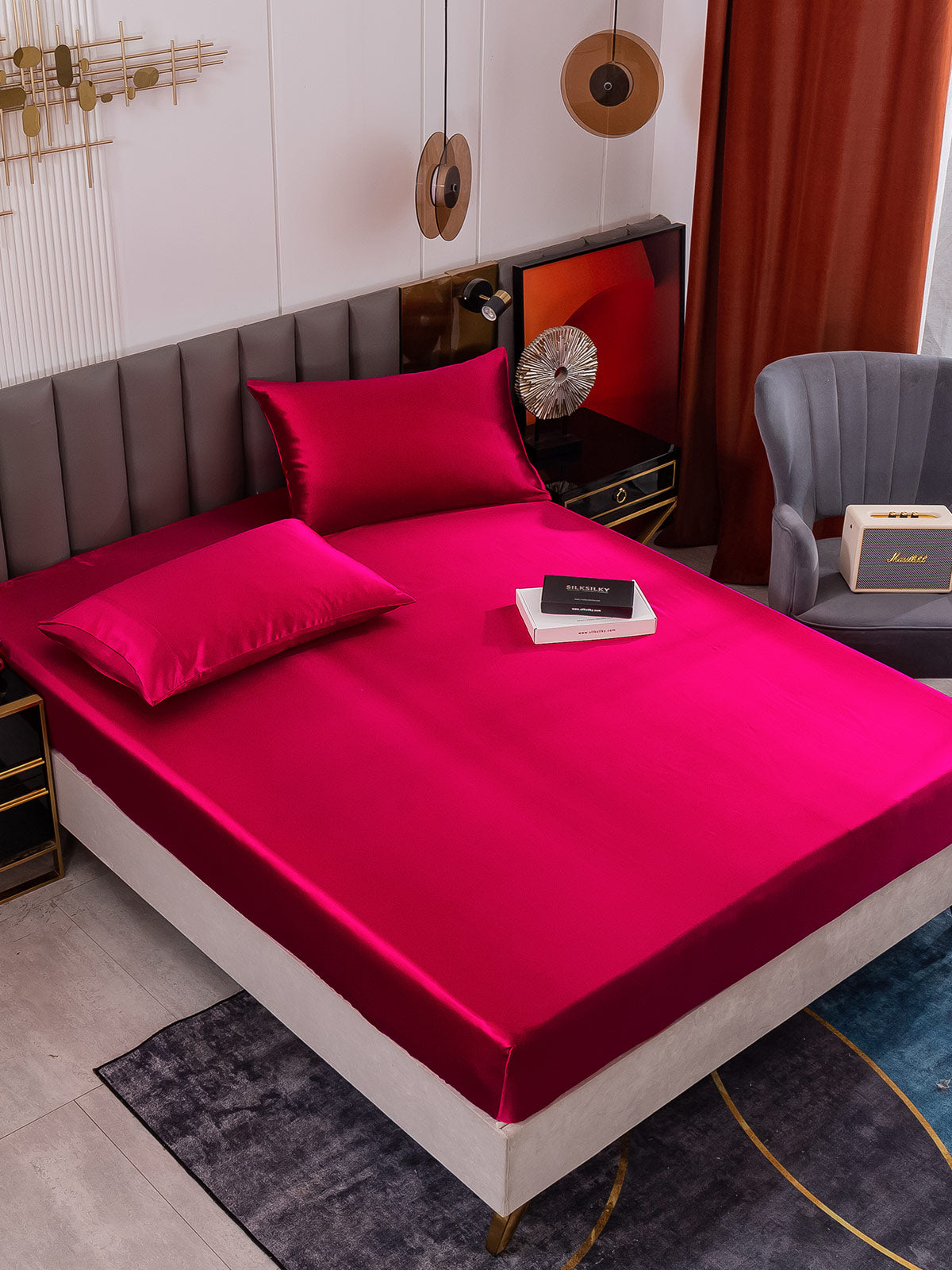 [Vin] SilkSilky-NO 19Momme Bedding Set 005