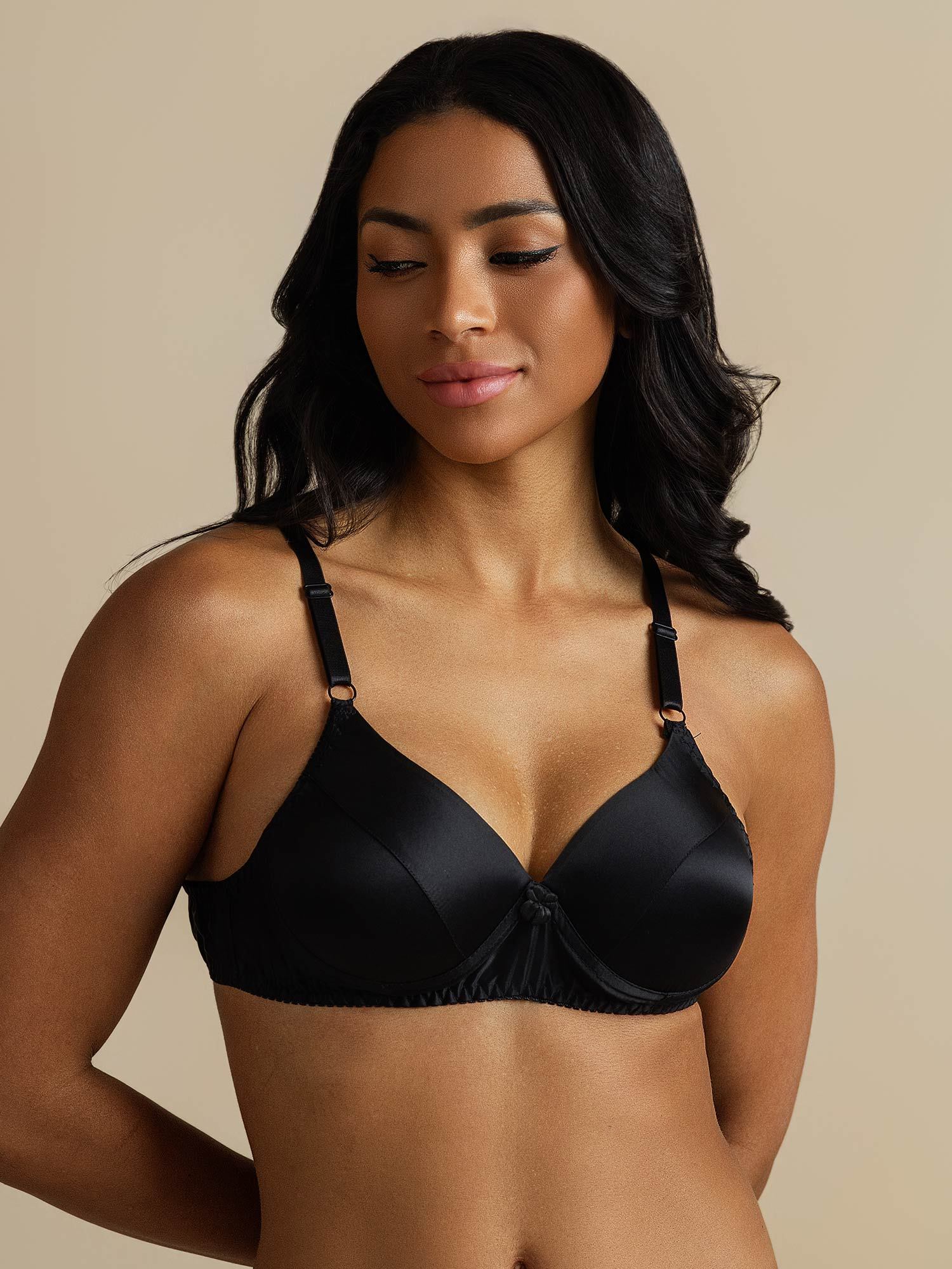 [Svart] SilkSilky-NO Silke Bra 003,