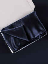 [Mørke blå] SilkSilky-NO 19Momme Pillowcase 007