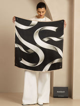 [P106] SilkSilky-NO Pure Silk Scarf 002