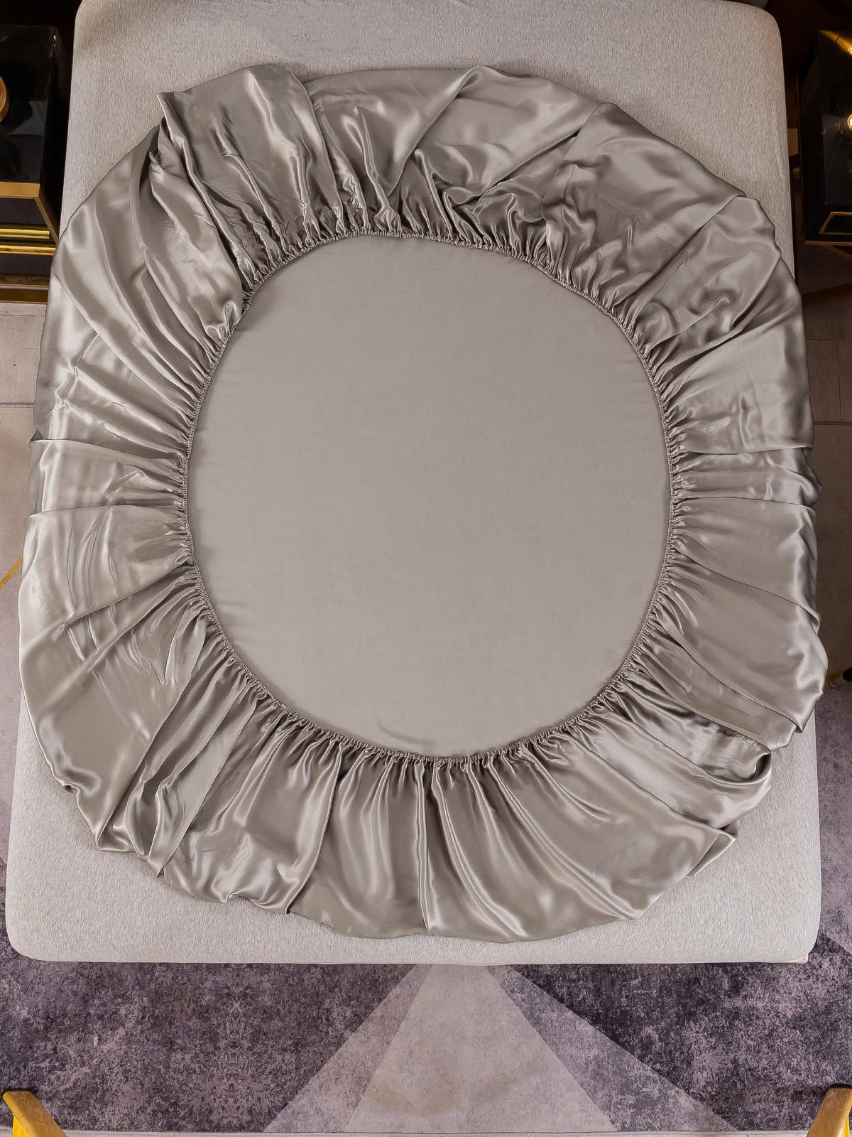 [Grå] SilkSilky-NO 22Momme Sheet 003
