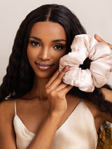 [Rosa] SilkSilky-NO Scrunchie 001