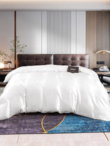 [Hvit] SilkSilky-NO 22Momme Duvet Covers 001