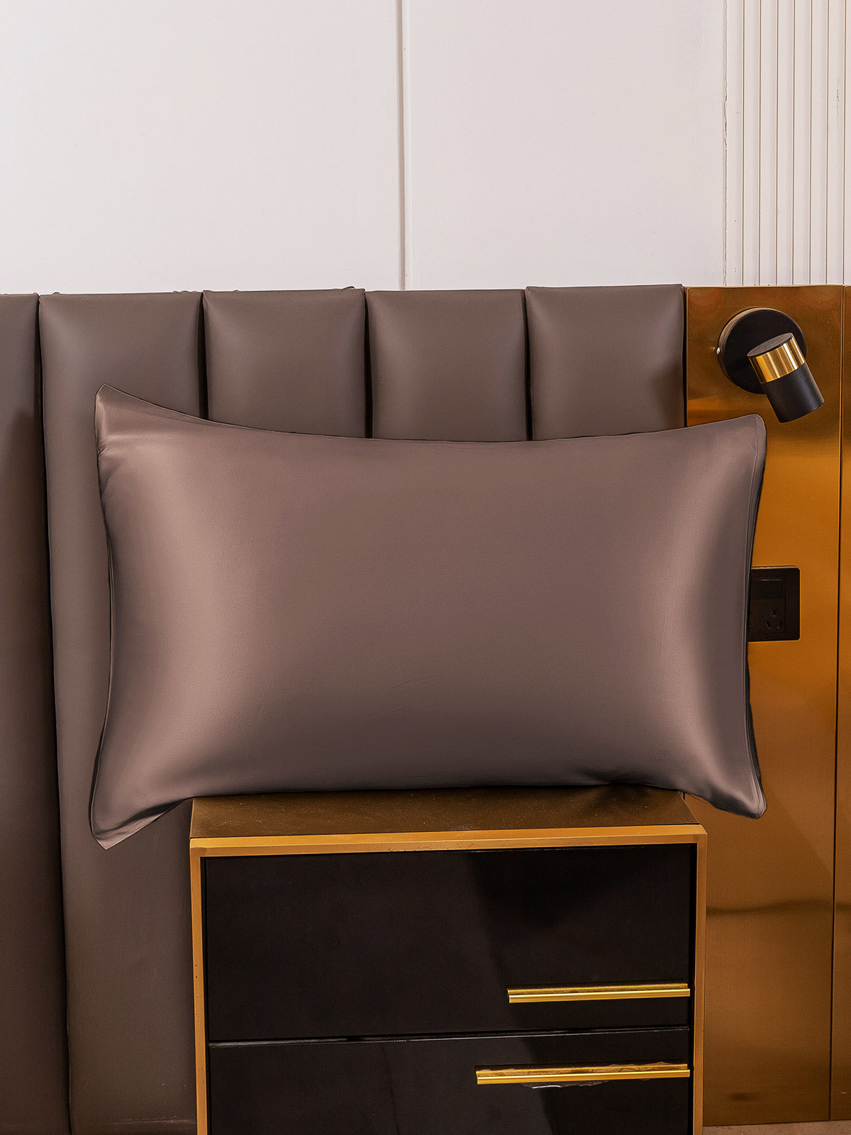 [Brun] SilkSilky-NO 19Momme Pillowcase 005
