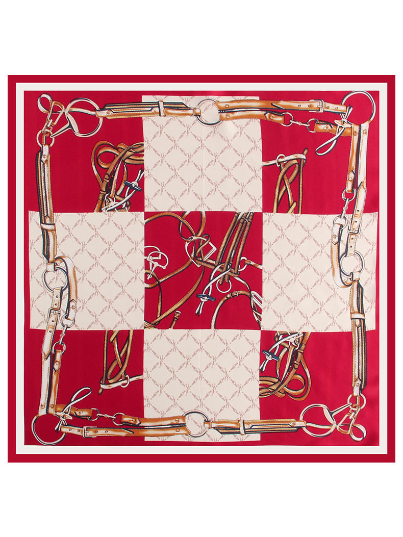 [P033] SilkSilky-NO Pure Silk Scarf 002