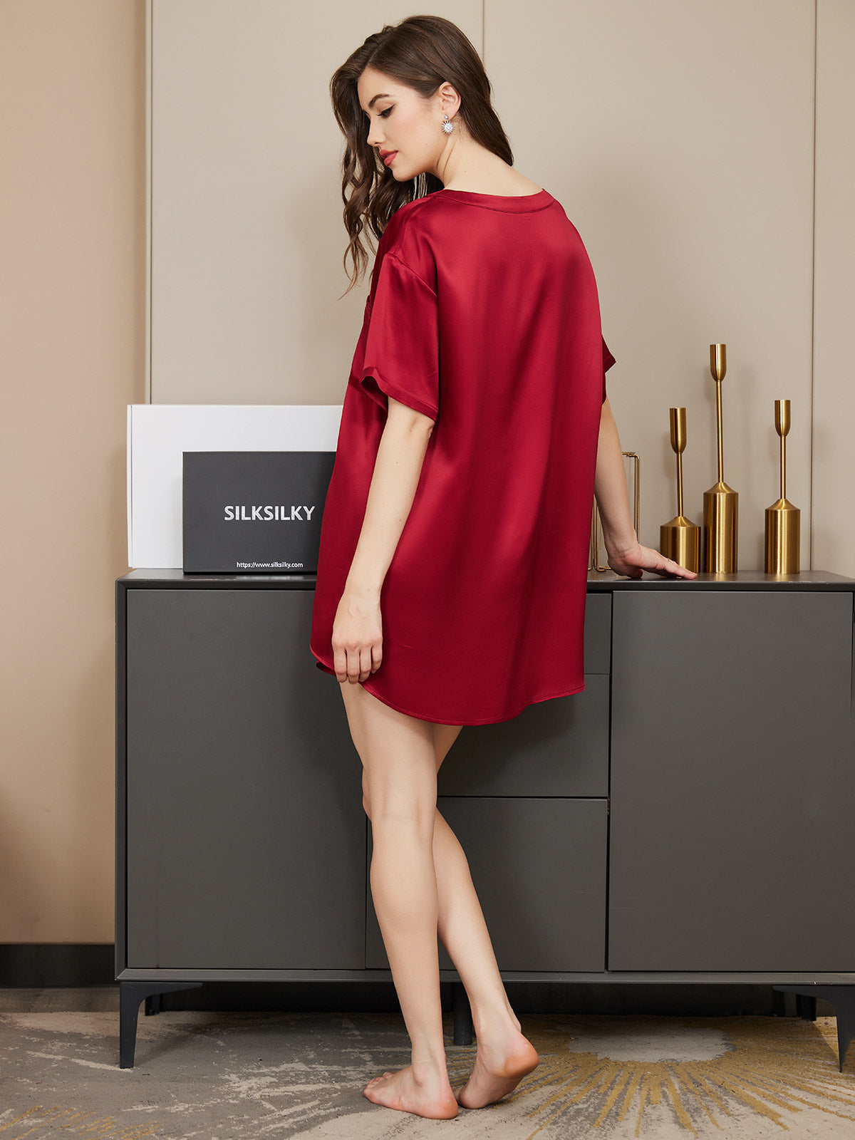 [Vin] SilkSilky-NO Womens Pajamas 007
