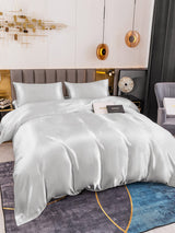 [Sølv] SilkSilky-NO 19Momme Bedding Set 006