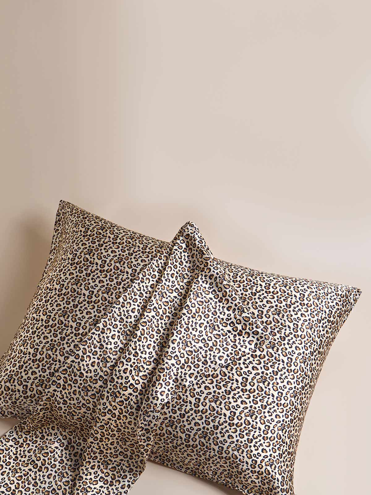 [Leopard] SilkSilky-NO 19Momme Pillowcase 004