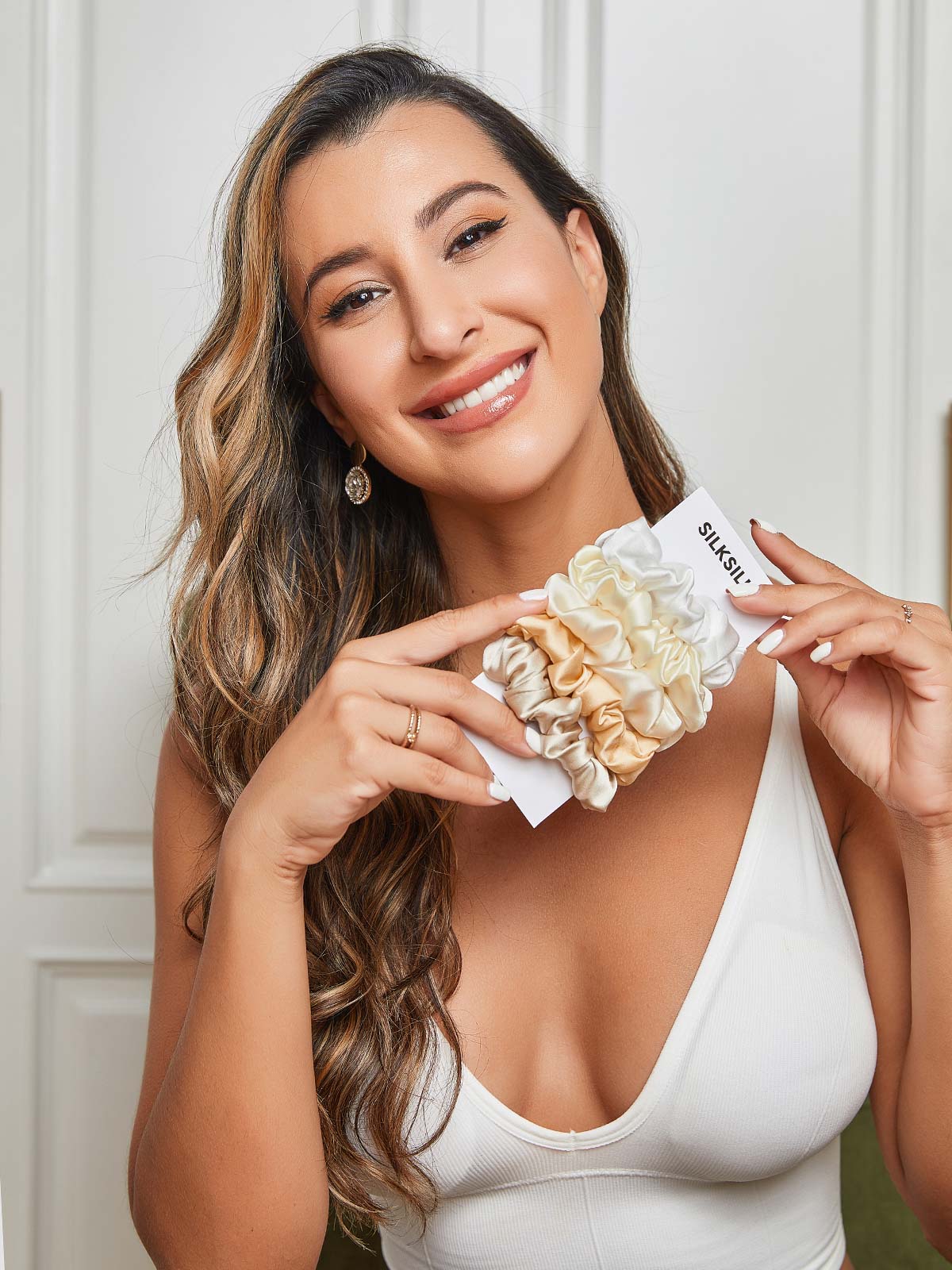 [Group3] SilkSilky-NO 19Momme Scrunchie 004