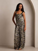 [Leopard] SilkSilky-NO Camisole Set 001,