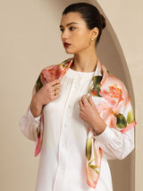 [P108] SilkSilky-NO Pure Silk Scarf 003
