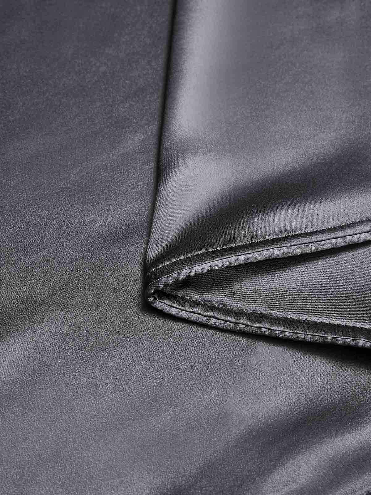 [Mørkegrå] SilkSilky-NO 19Momme Duvet Cover 004