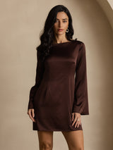 [Kaffe] SilkSilky-NO 19Momme Kjole 003