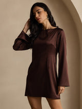 [Kaffe] SilkSilky-NO 19Momme Kjole 006