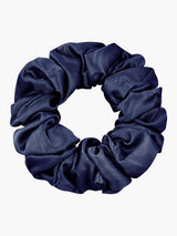 [Mørke blå] SilkSilky-NO Scrunchie 004