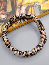 [Leopard] SilkSilky-NO Scrunchie 004