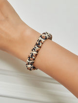 [Leopard] SilkSilky-NO Scrunchie 001