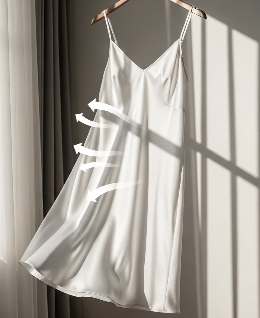 Puster godt, tørker raskt