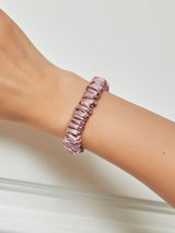 [Blek Mauve] SilkSilky-NO Scrunchie 001