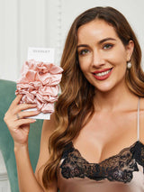[Rosa] SilkSilky-NO Scrunchie 001